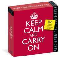 Keep Calm and Carry On Page-A-Day® Calendar 2025